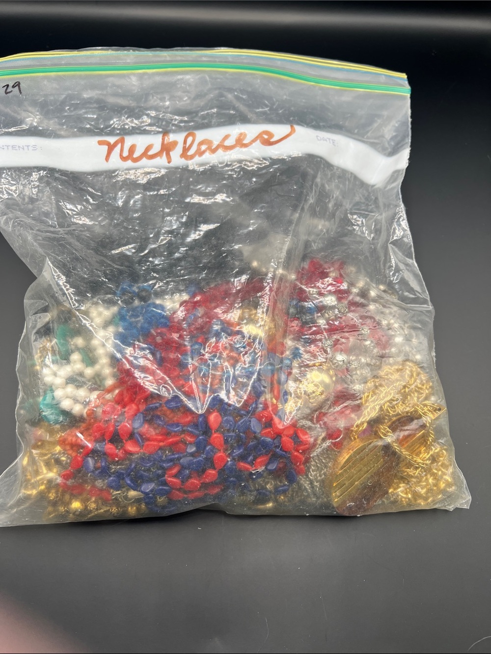 Mystery Bag of Vintage 70s Necklaces